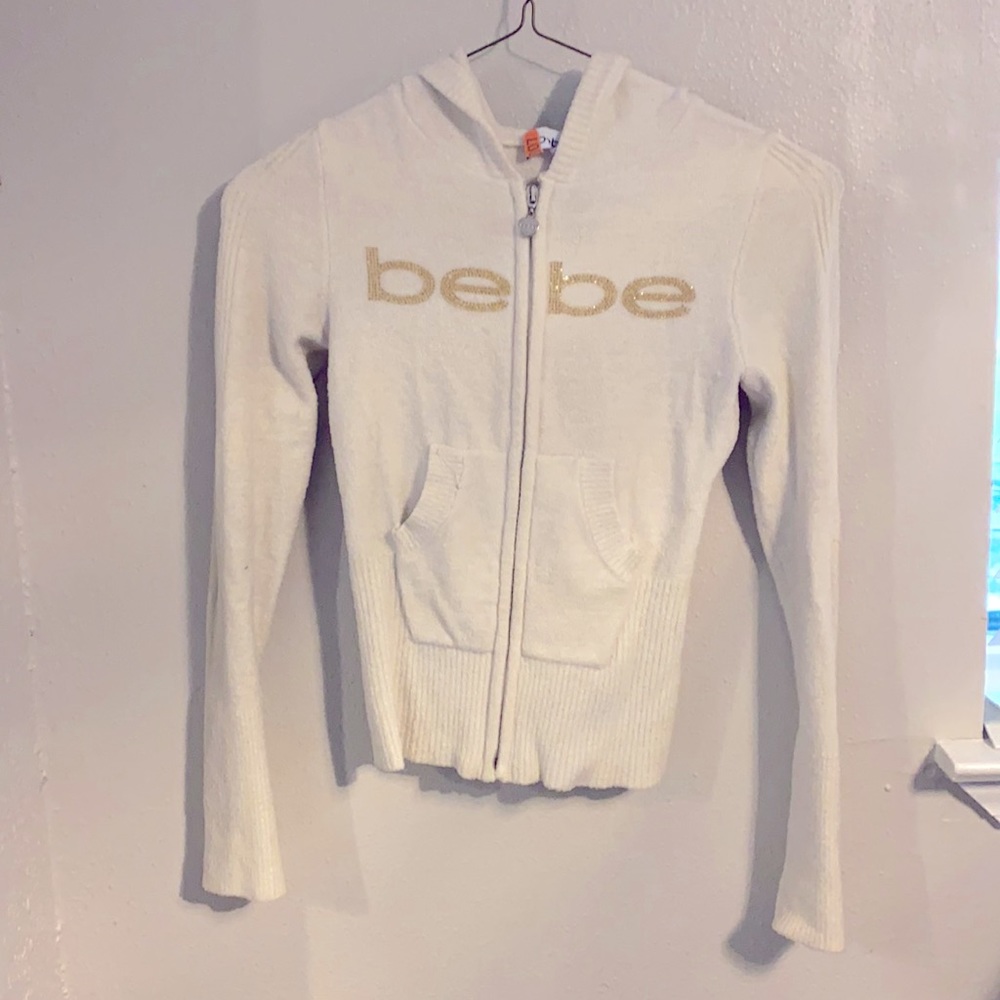 Off white Bebe Sherpa hoodie